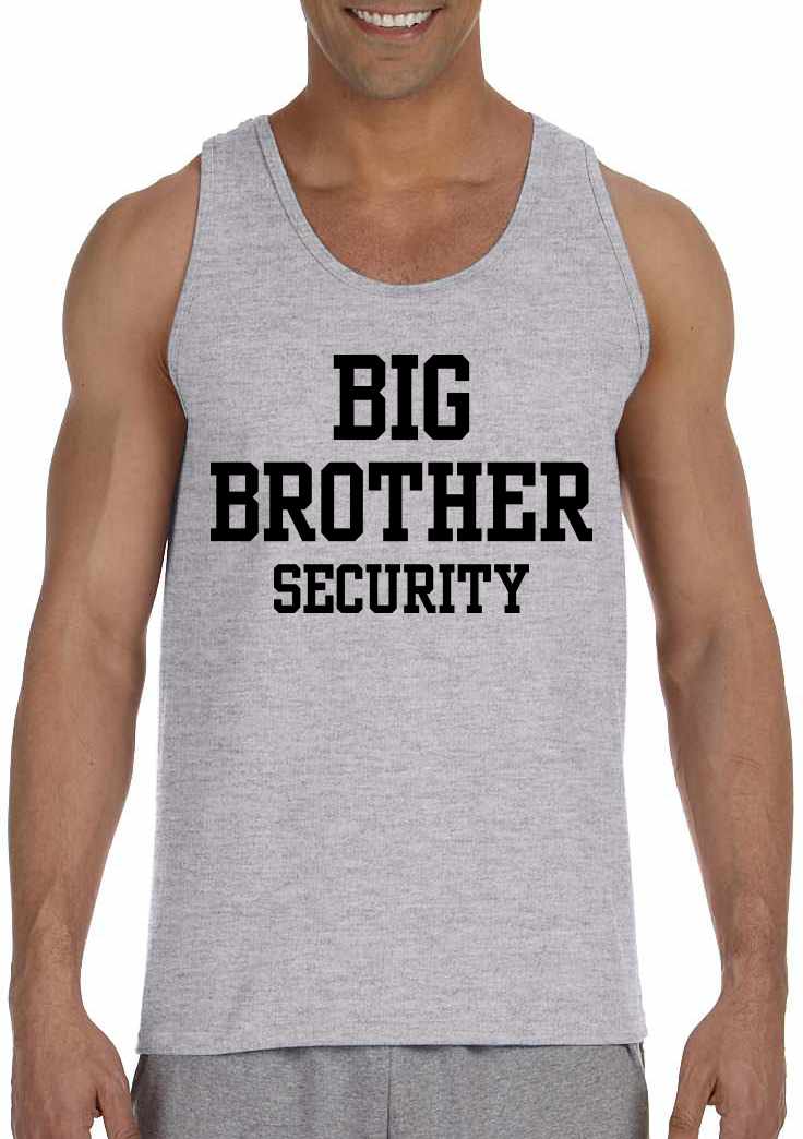 Big Brother Security on Mens Tank Top (#1136-5)