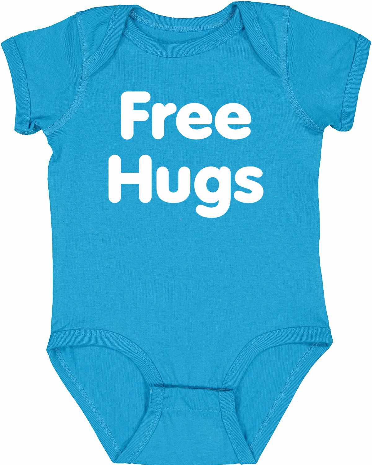 FREE HUGS on Infant BodySuit (#572-10)