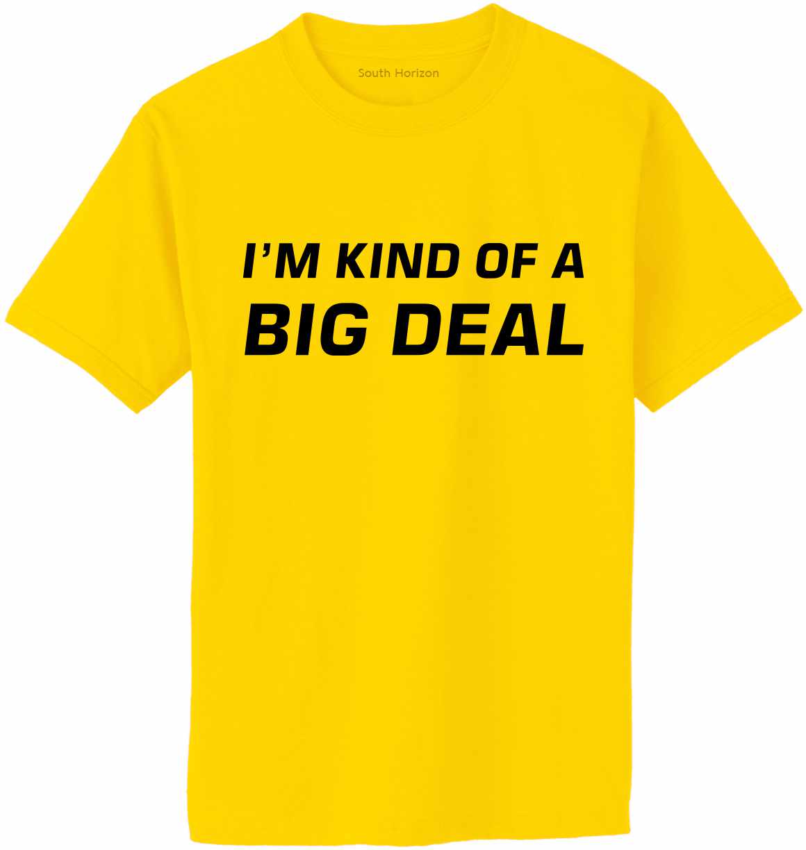 I'm Kind of a Big Deal Adult T-Shirt (#842-1)