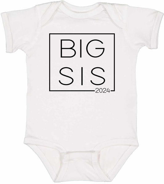 Big Sis 2024 - Big Sister Boxed on Infant BodySuit