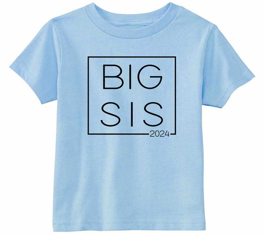 Big Sis 2024 - Big Sister Boxed on Infant-Toddler T-Shirt