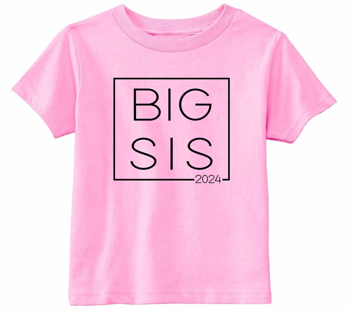 Big Sis 2024 - Big Sister Boxed on Infant-Toddler T-Shirt (#1380-7)