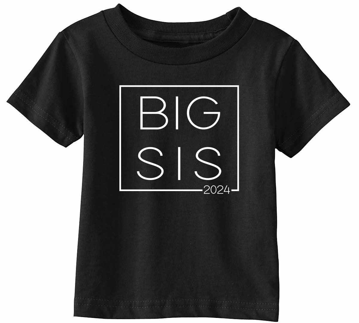 Big Sis 2024 - Big Sister Boxed on Infant-Toddler T-Shirt (#1380-7)