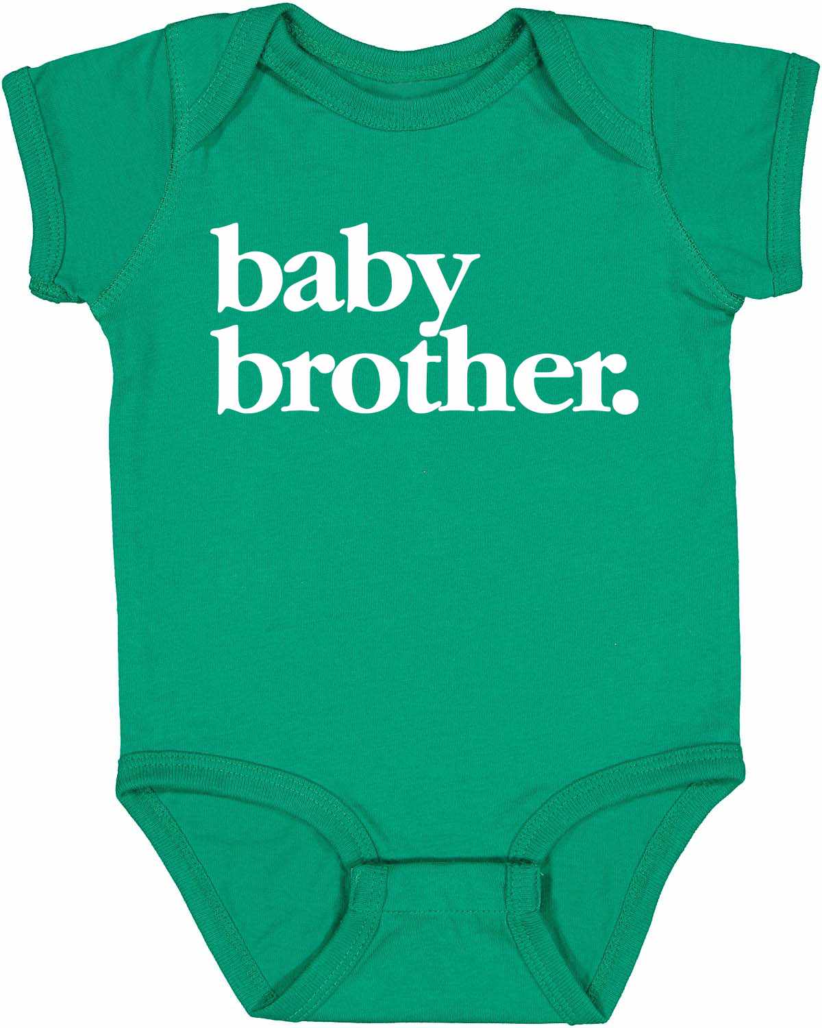 Baby Brother on Infant BodySuit (#1381-10)