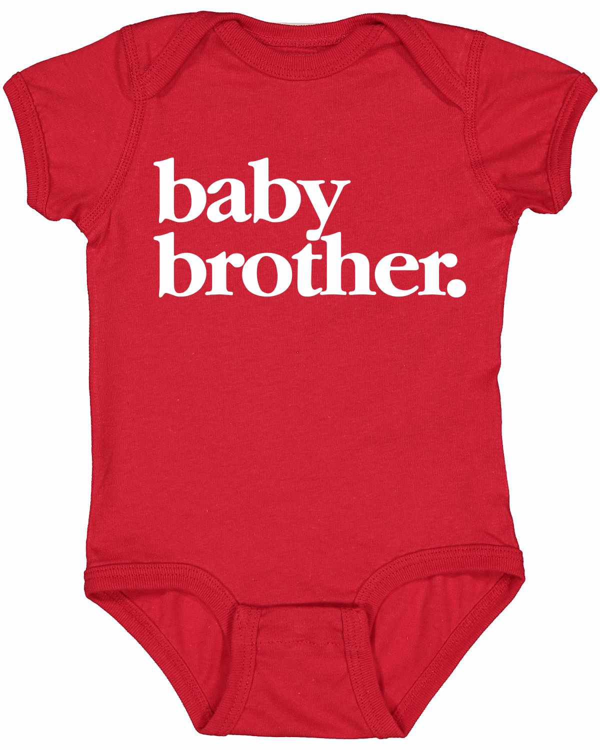 Baby Brother on Infant BodySuit (#1381-10)