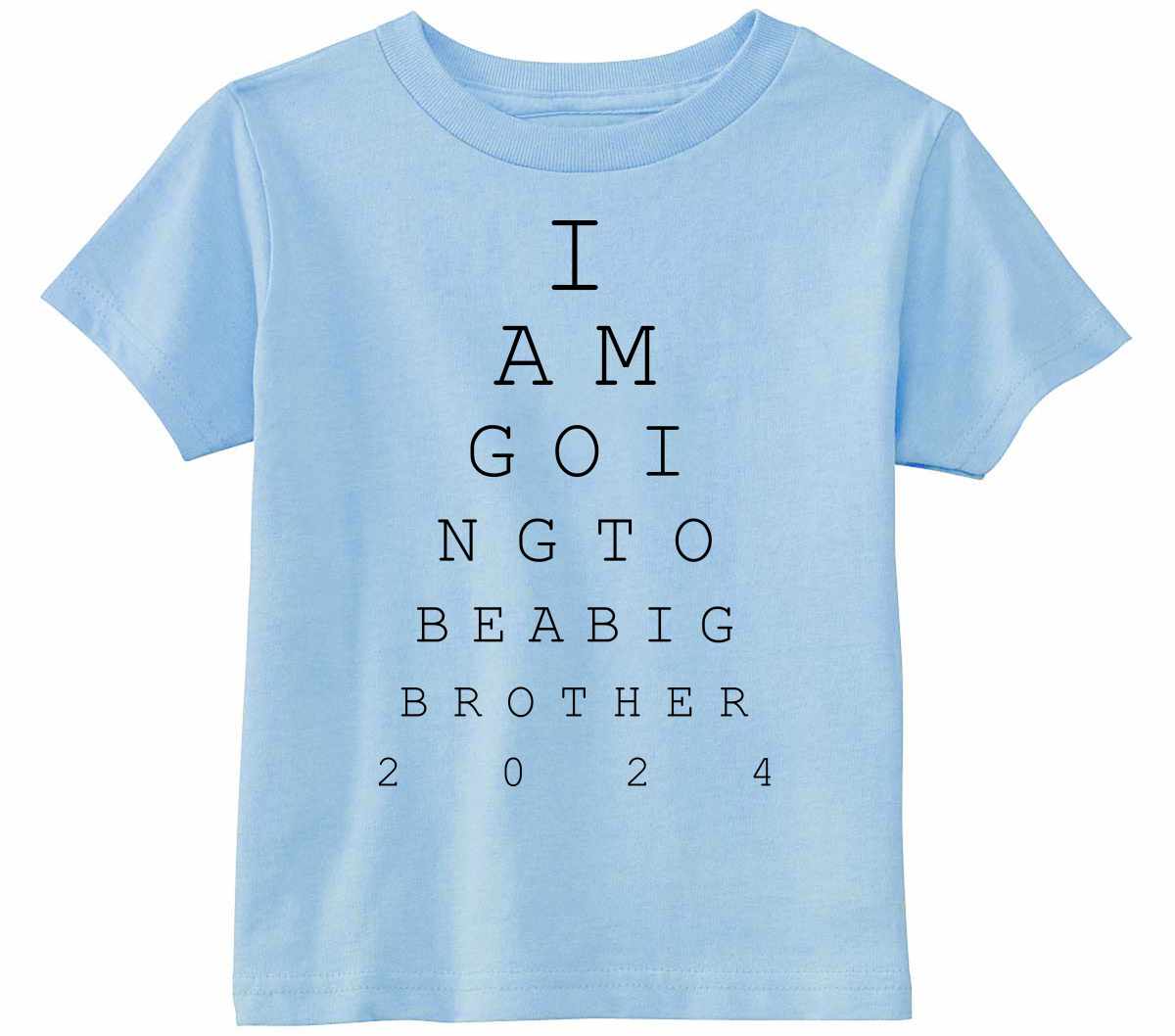 Big Brother Eye Chart 2024 on Infant-Toddler T-Shirt