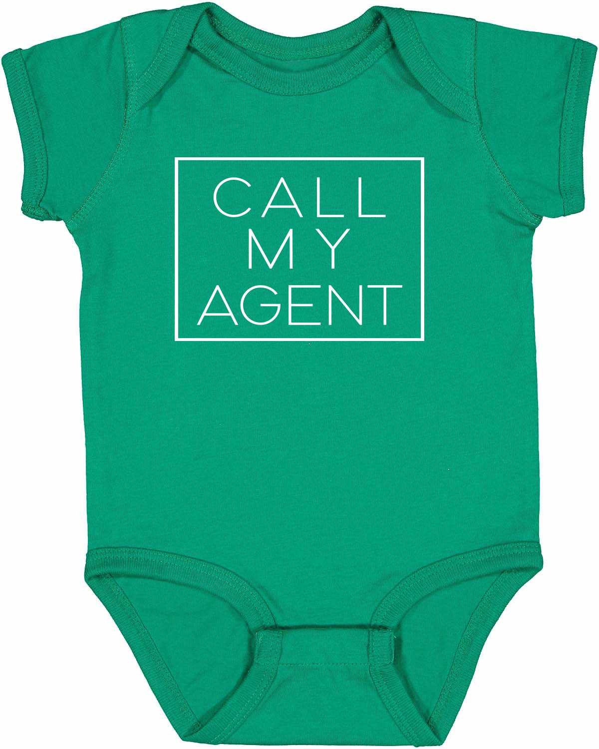Call My Agent on Infant BodySuit (#1390-10)