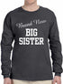 Brand New Big Sister on Long Sleeve Shirt (#1000-3)