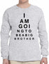 I AM GOING TO BE BIG BROTHER EYE CHART on Long Sleeve Shirt (#1007-3)