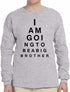 I AM GOING TO BE BIG BROTHER EYE CHART on Long Sleeve Shirt (#1007-3)