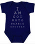 I AM GOING TO BE BIG BROTHER EYE CHART on Infant BodySuit (#1008-10)