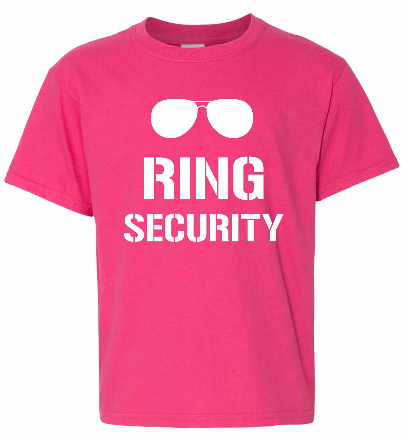 Ring Security on Kids T-Shirt