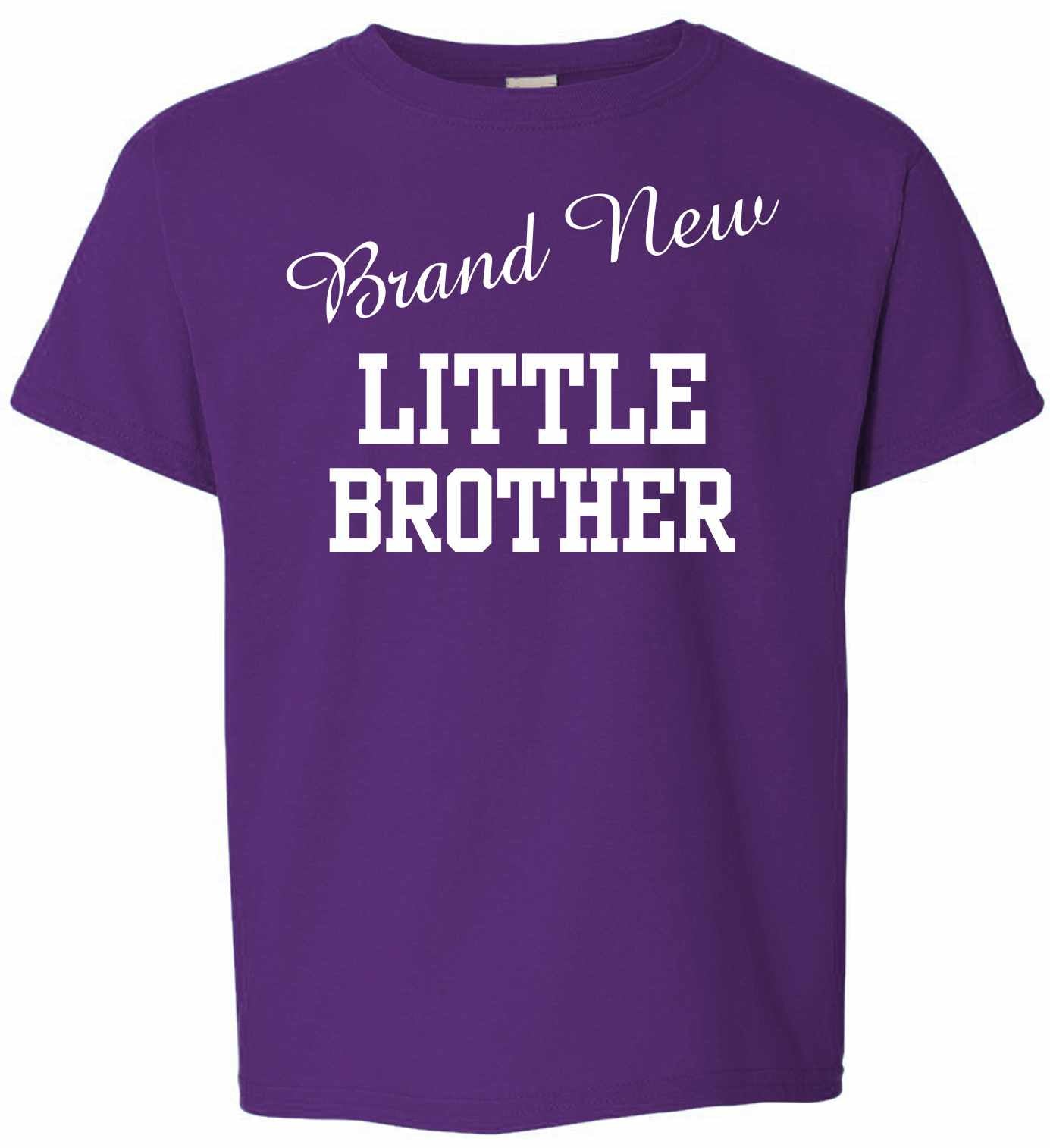 Brand New Little Brother on Kids T-Shirt (#1017-201)