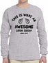 This is What an AWESOME LITTLE SISTER Looks Like Long Sleeve (#1037-3)