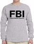 Federal Boobie Inspector Long Sleeve (#1040-3)