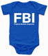 Federal Boobie Inspector Infant BodySuit - Royal Blue / NewBorn - Royal Blue / 6 Month - Royal Blue / 12 Month - Royal Blue / 18 Month - Royal Blue / 24 Month