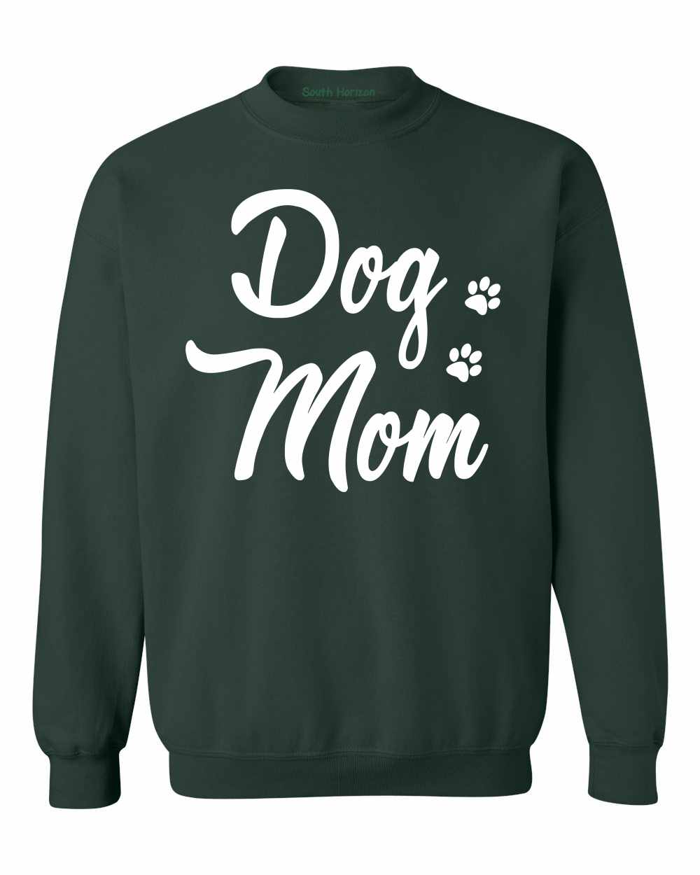 Dog Mom on SweatShirt (#1070-11)