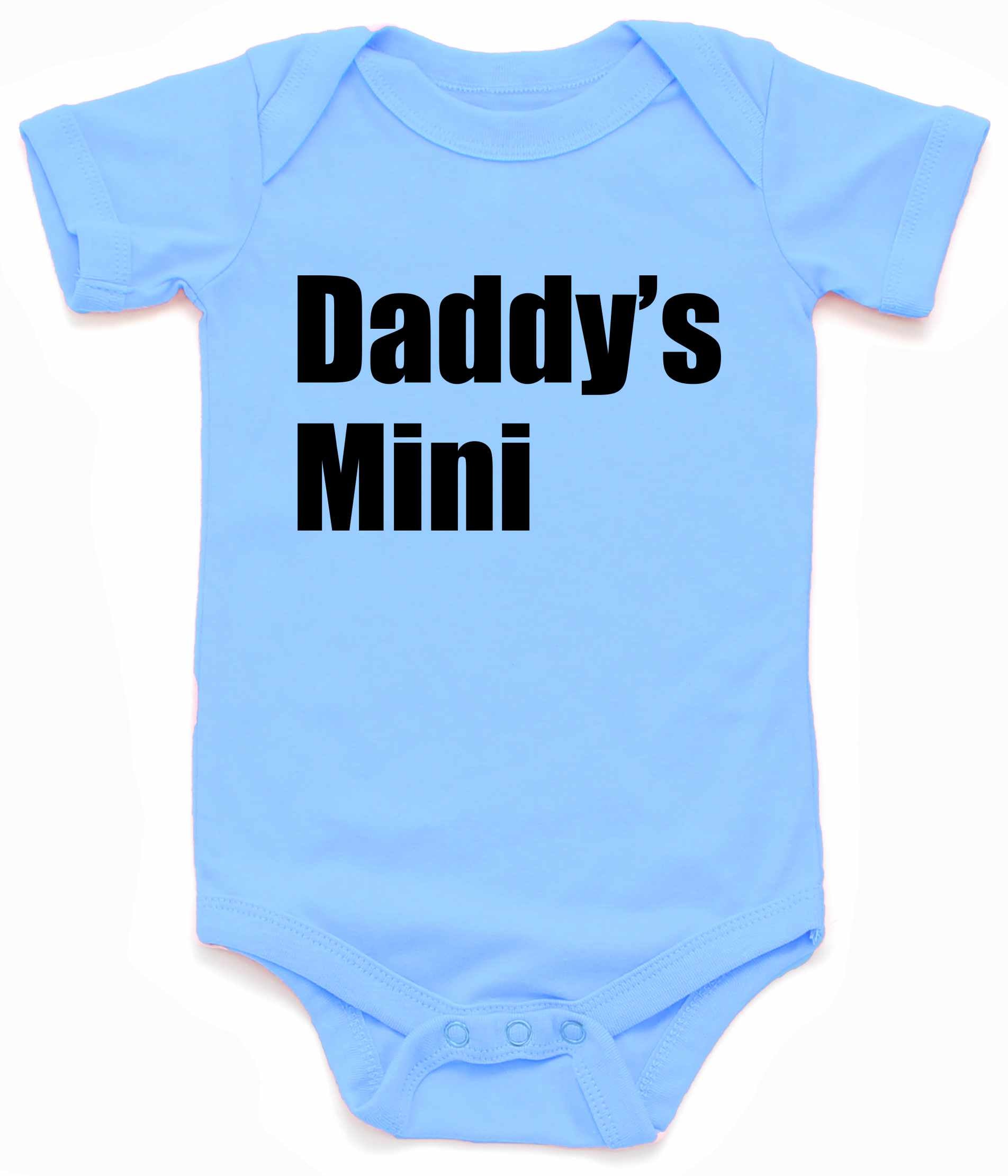 Daddy's Mini Infant BodySuit - Light Blue / NewBorn - Light Blue / 6 Month - Light Blue / 12 Month - Light Blue / 18 Month - Light Blue / 24 Month