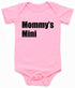 Mommy's Mini Infant BodySuit - Pink / NewBorn - Pink / 6 Month - Pink / 12 Month - Pink / 18 Month - Pink / 24 Month