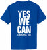 Yes We Can OBAMA 08 Adult T-Shirt
