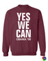 Yes We Can OBAMA 08 on SweatShirt (#108-11)