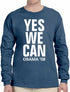 Yes We Can OBAMA 08 Long Sleeve