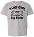 This Girl is About To Get Promoted To Big Sister on Kids T-Shirt (#1082-201)