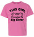 This Girl is About To Get Promoted To Big Sister on Kids T-Shirt (#1082-201)