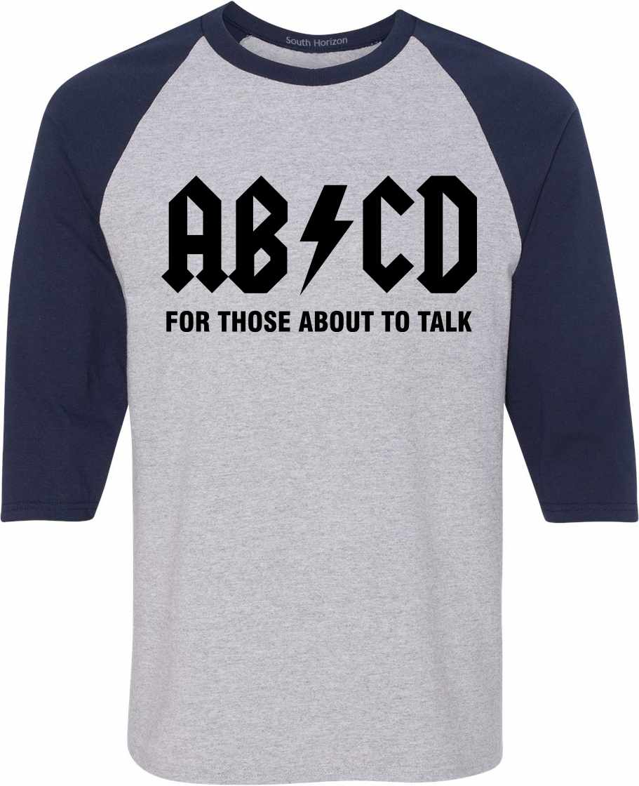 ABCD For Those About To Talk Adult Baseball  (#1084-12)
