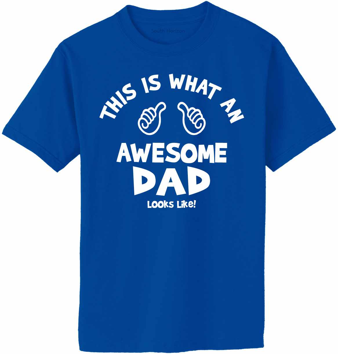 This Is What An Awesome DAD Look Like Adult T-Shirt