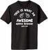 This Is What An Awesome Middle Brother Looks Like Adult T-Shirt