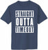 Straight Outta TimeOut Adult T-Shirt (#1096-1)