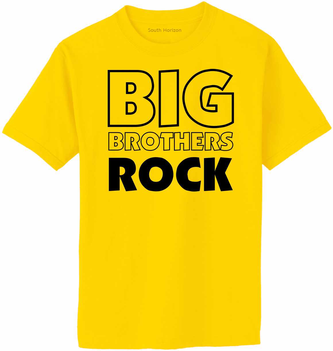 Big Brothers Rock Adult T-Shirt (#1102-1)