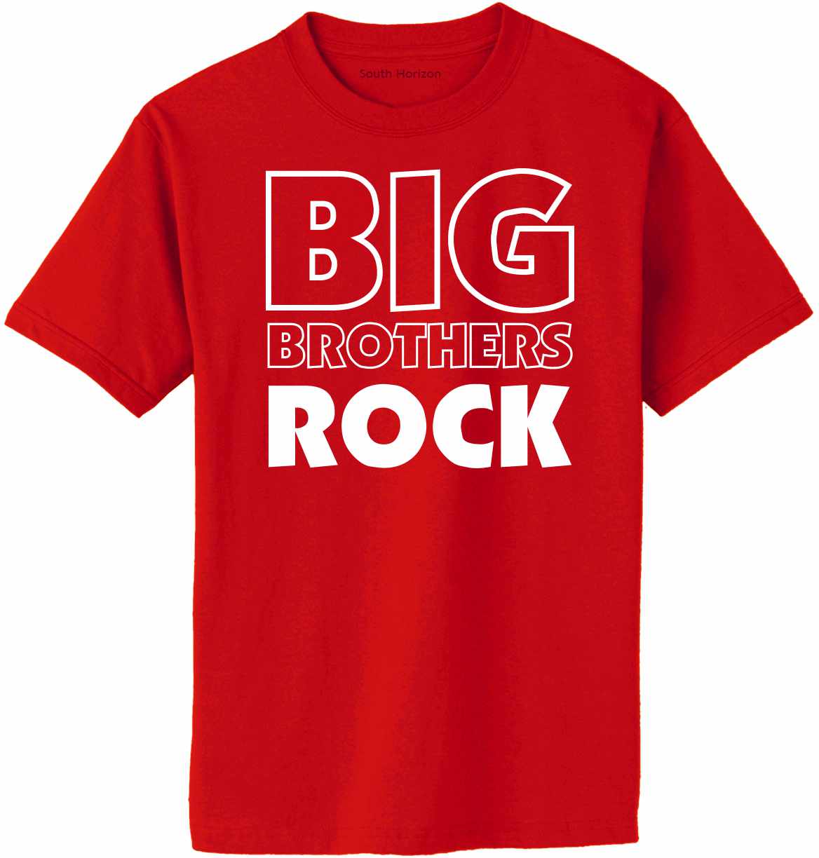 Big Brothers Rock Adult T-Shirt (#1102-1)