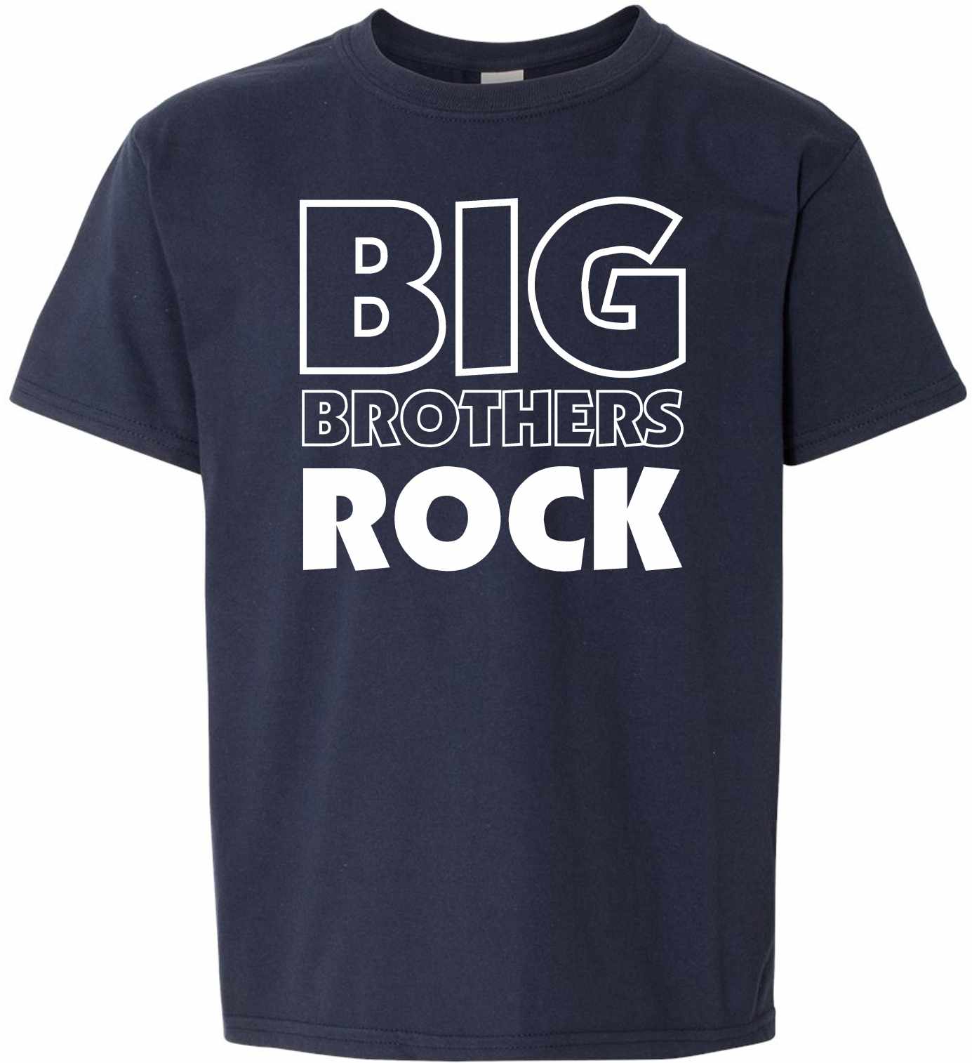 Big Brothers Rock on Kids T-Shirt (#1102-201)