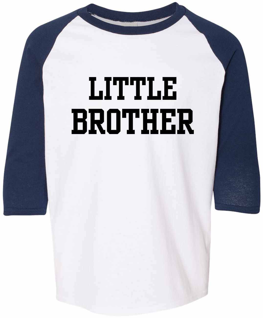 LITTLE BROTHER on Youth Baseball Shirt (#1111-212)