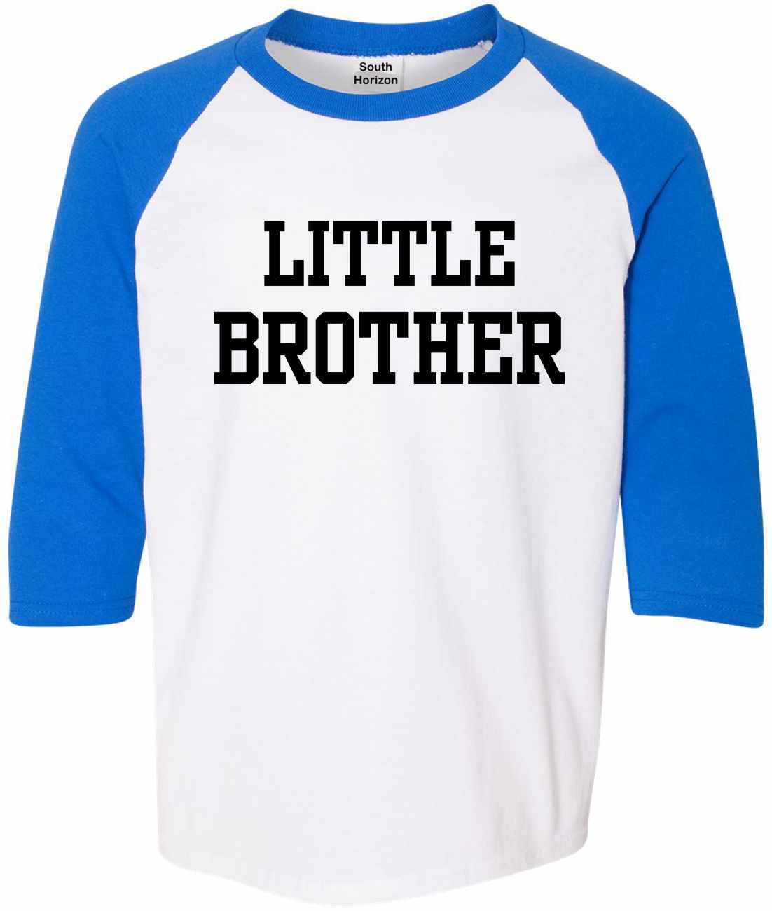 LITTLE BROTHER on Youth Baseball Shirt