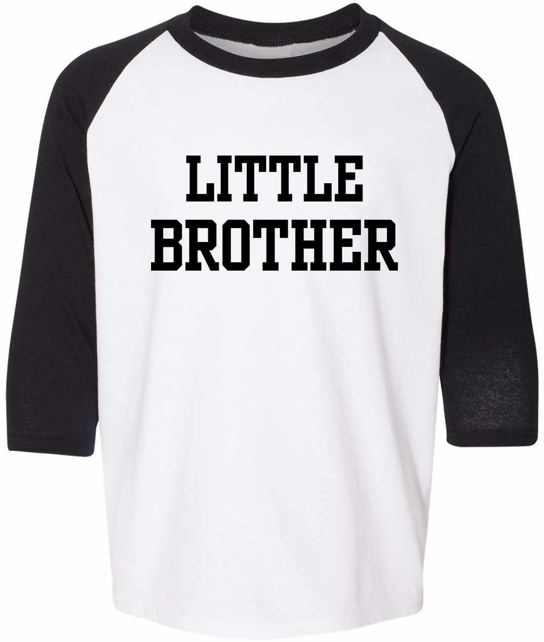 LITTLE BROTHER on Youth Baseball Shirt (#1111-212)