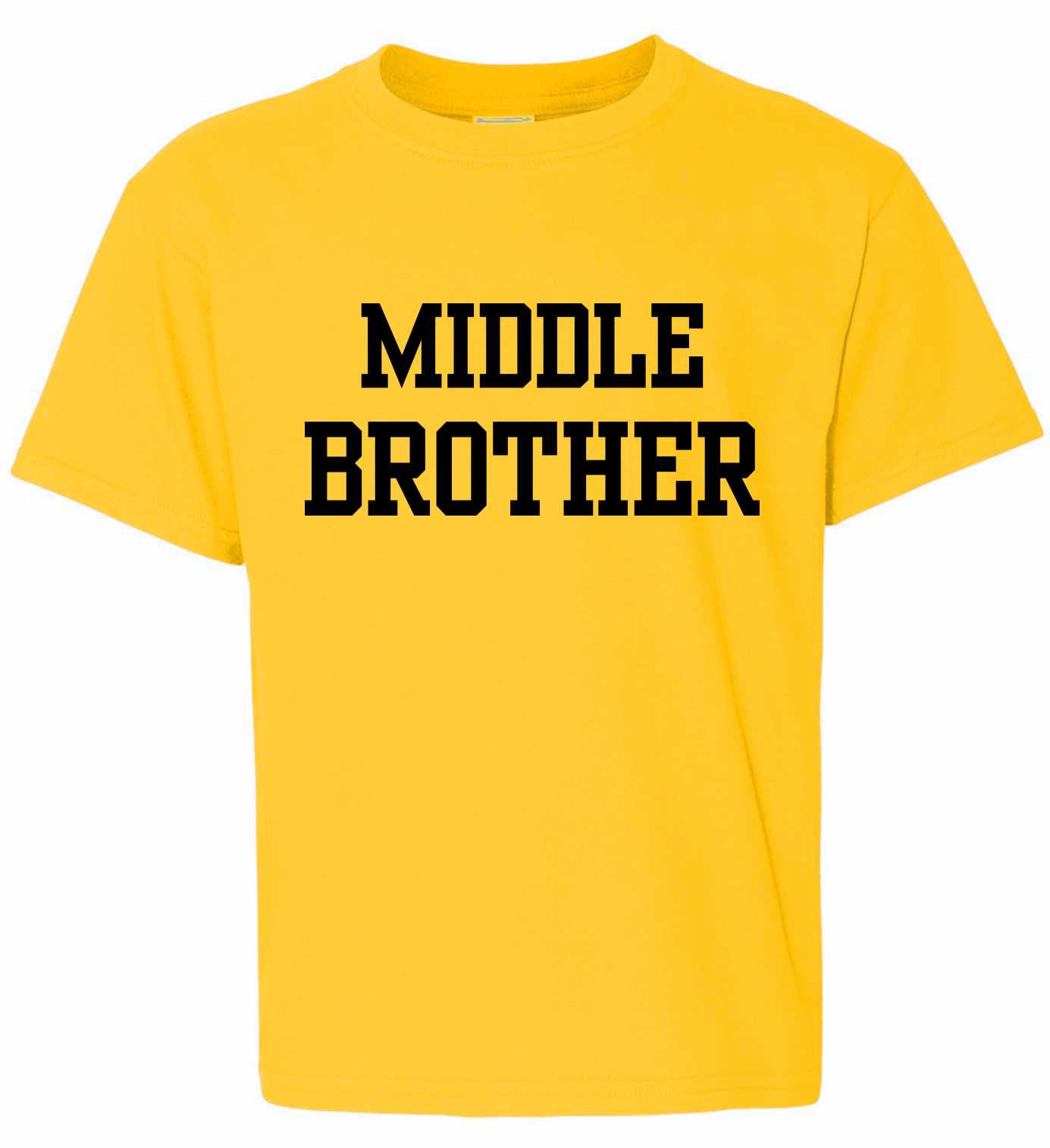 MIDDLE BROTHER on Kids T-Shirt