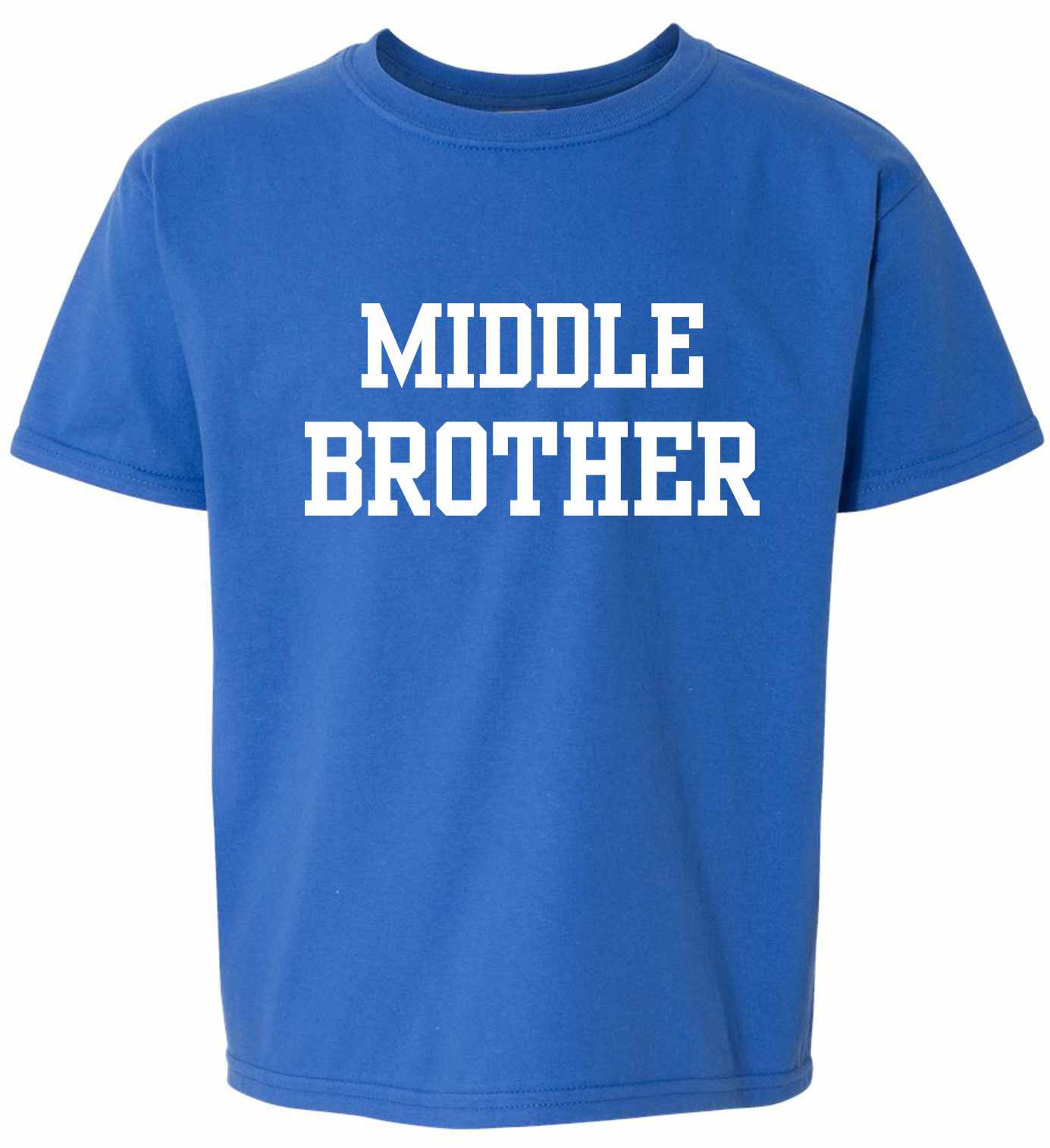 MIDDLE BROTHER on Kids T-Shirt (#1112-201)