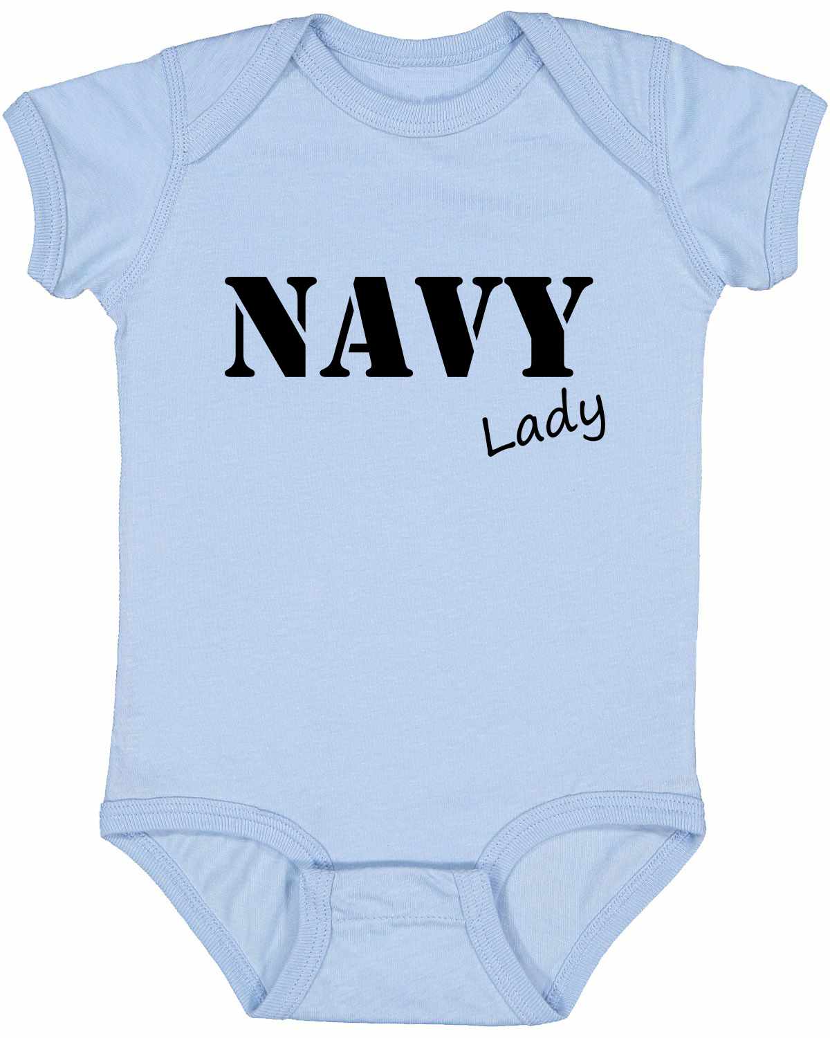NAVY Lady Infant BodySuit (#1114-10)