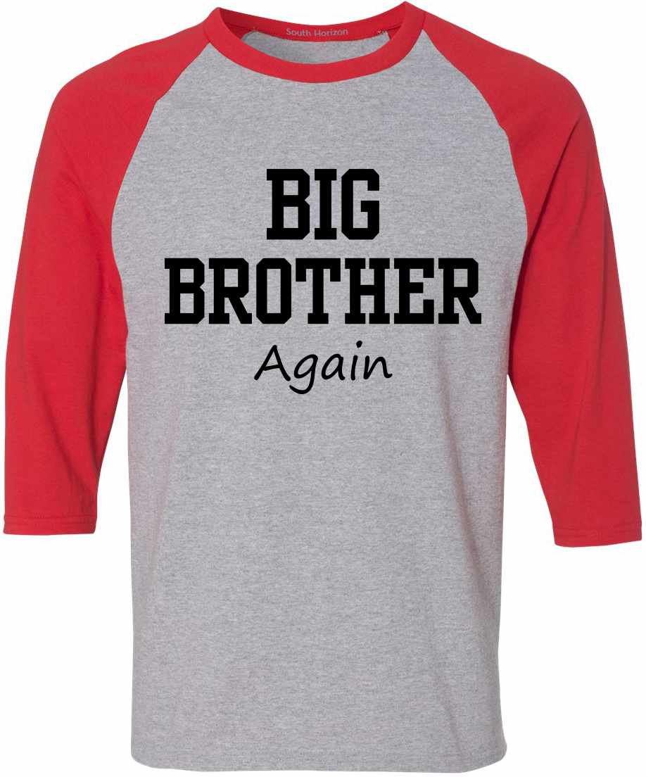 Big Brother Again Adult Baseball  (#1133-12)