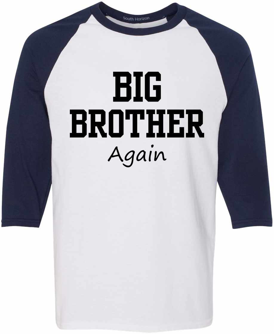 Big Brother Again Adult Baseball  (#1133-12)