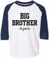 Big Brother Again on Youth Baseball Shirt (#1133-212)