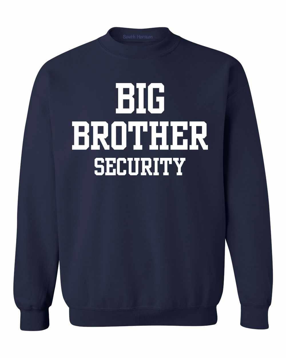 Big Brother Security on SweatShirt (#1136-11)