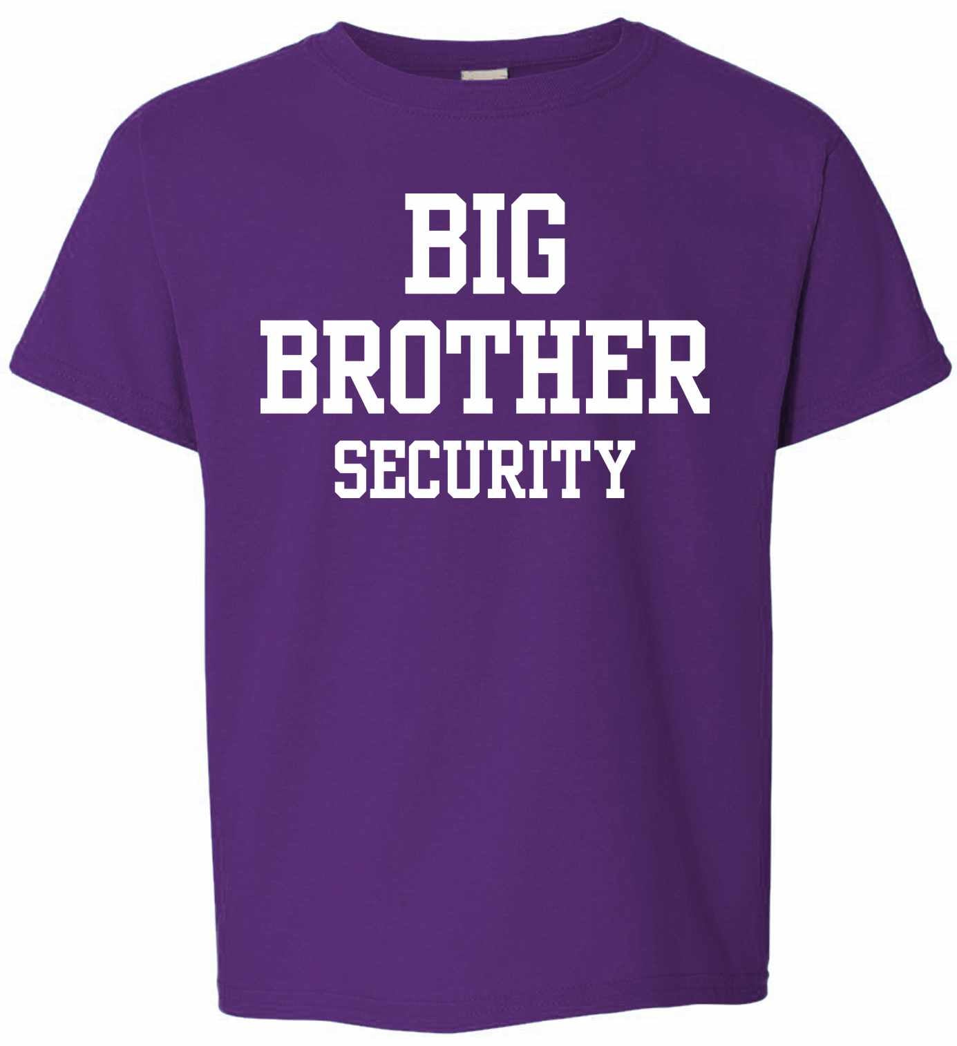 Big Brother Security on Youth T-Shirt (#1136-201)