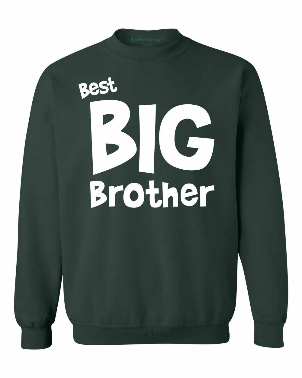 Best Big Brother on SweatShirt (#1138-11)