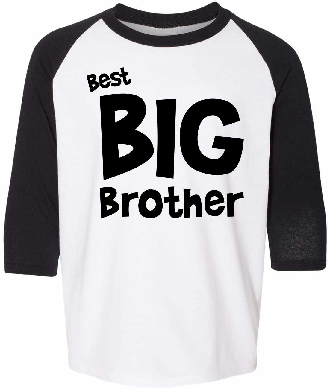 Best Big Brother on Youth Baseball Shirt
