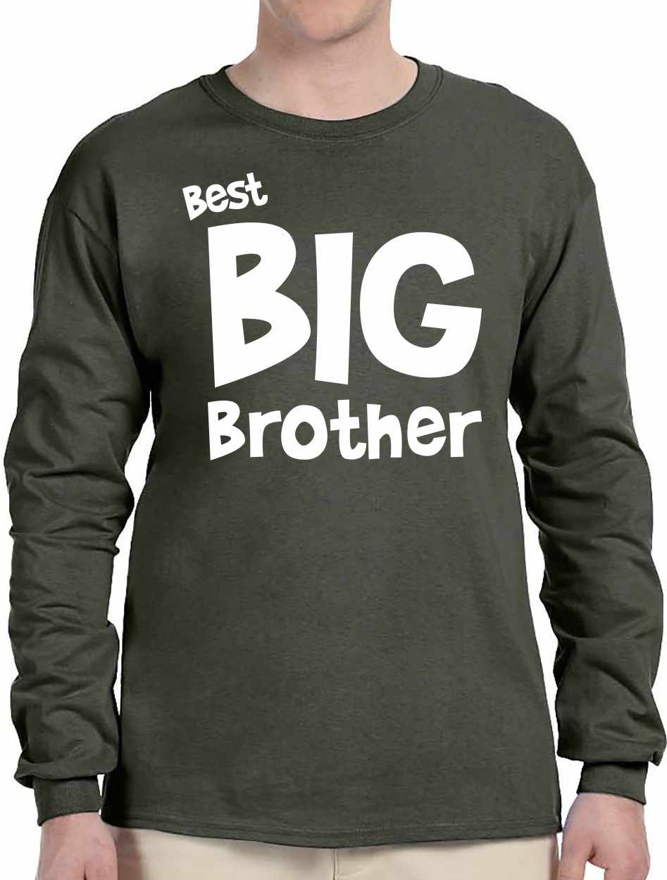 Best Big Brother on Long Sleeve Shirt