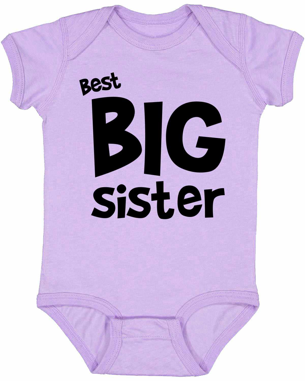 Best Big Sister Infant BodySuit